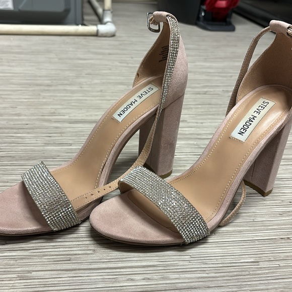 Worn once almost perfect !! Steve Madden sparkle heels - Picture 5 of 6